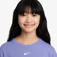 Nike One Big Kid Girls Crew Neck Short Sleeve Active T-Shirt