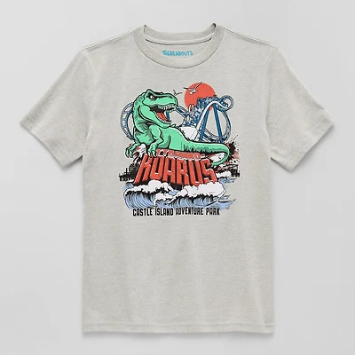 Thereabouts Little & Big Kid Boys Crew Neck Short Sleeve Regular Fit Graphic T-Shirt
