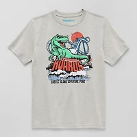 Thereabouts Little & Big Kid Boys Crew Neck Short Sleeve Regular Fit Graphic T-Shirt