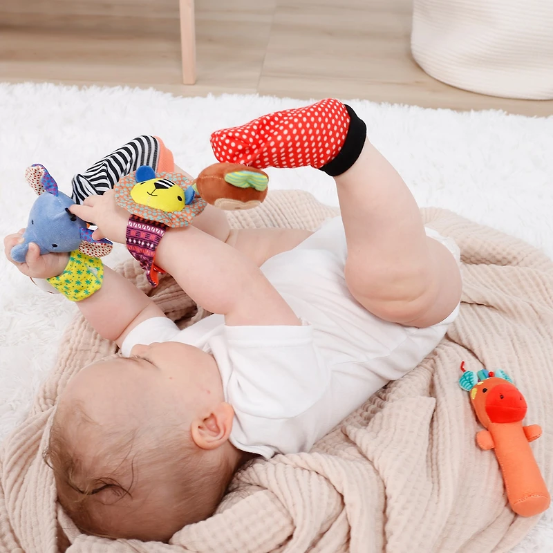 The Peanutshell Wrist And Sock Rattles