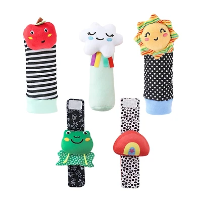 The Peanutshell Wrist And Sock Rattles