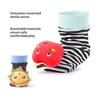 The Peanutshell Wrist And Sock Rattles