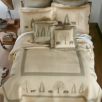 Donna Sharp Bear Creek Quilted Cotton Euro Sham