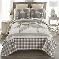Donna Sharp Smoky Star Cotton Quilt Set