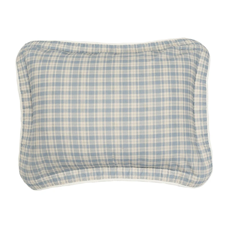 Donna Sharp Coastal Star Twin Embroidered Pieced Cotton Quilt Set