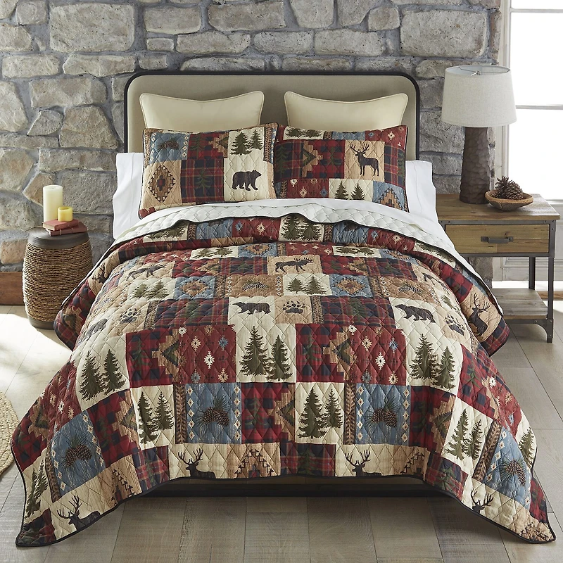 Your Lifestyle By Donna Sharp Woodland Patch Quilt Set