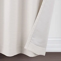 Regal Home Dimensions Solid Grommet Top Energy Saving Blackout Single Curtain Panel