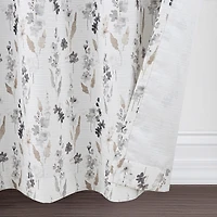 Regal Home Dimensions Leaf Grommet Top Energy Saving Blackout Single Curtain Panel