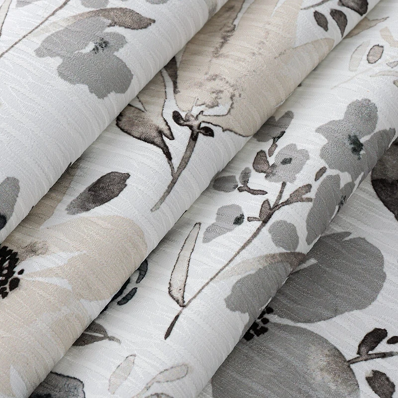 Regal Home Dimensions Floral Grommet Top Energy Saving Blackout Single Curtain Panel