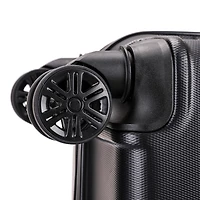 InUSA Trend 24 Inch Hardside Lightweight Checked Spinner Luggage