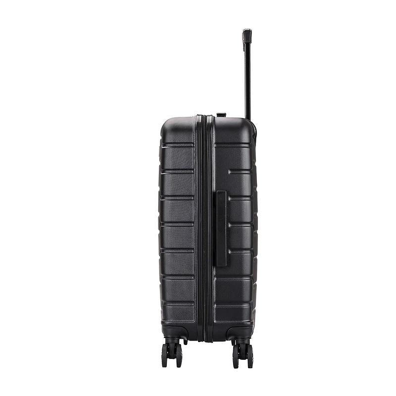 InUSA Trend 24 Inch Hardside Lightweight Checked Spinner Luggage