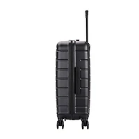 InUSA Trend 24 Inch Hardside Lightweight Checked Spinner Luggage