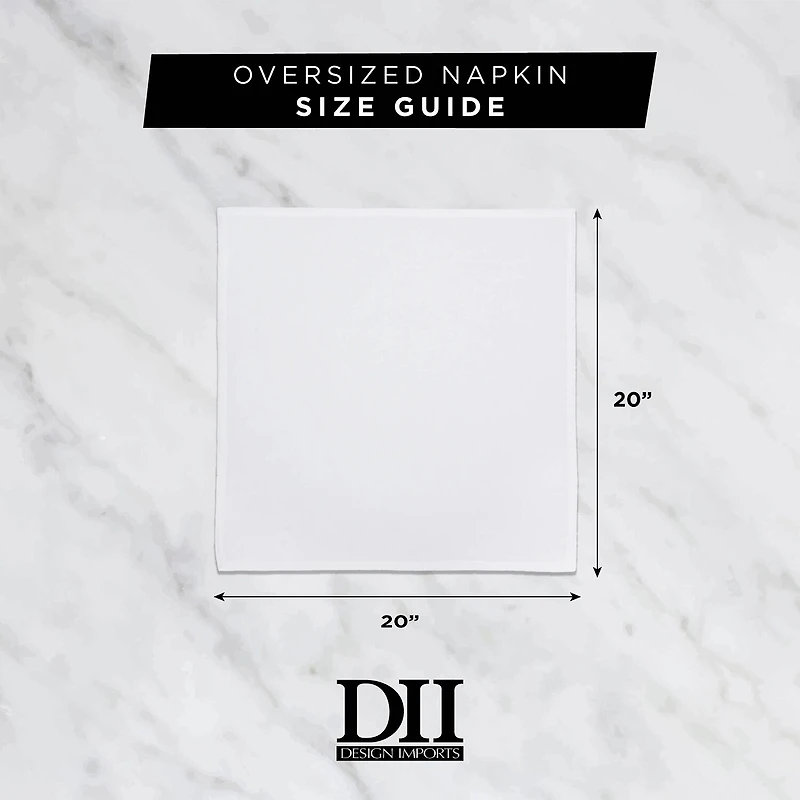 Design Imports Cotton 6-pc. Napkins