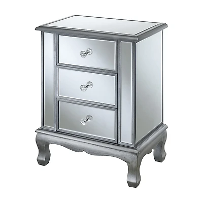 Convenience Concepts 3-Drawer End Table