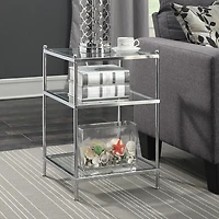 Convenience Concepts Metal End Table