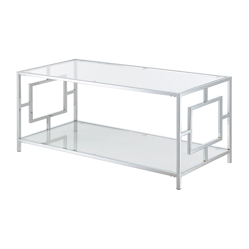Convenience Concepts Metal Coffee Table