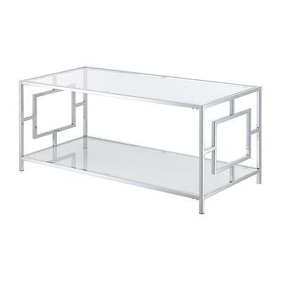 Convenience Concepts Metal Coffee Table