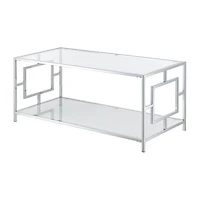 Convenience Concepts Metal Coffee Table