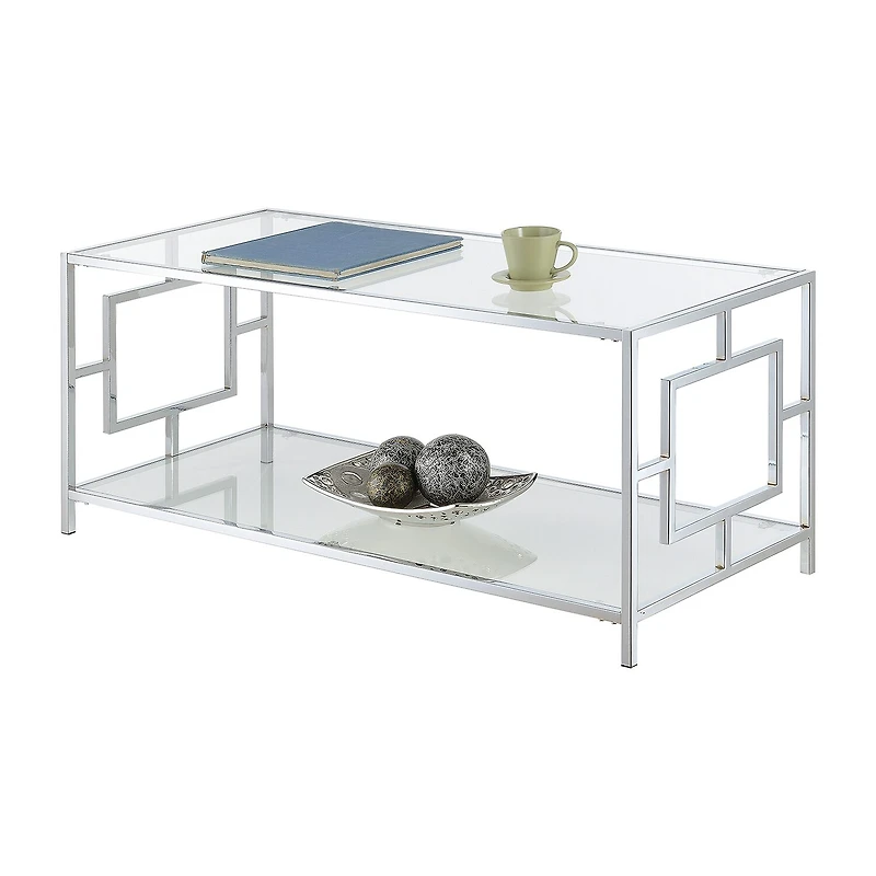 Convenience Concepts Metal Coffee Table