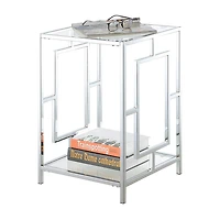 Convenience Concepts Metal End Table