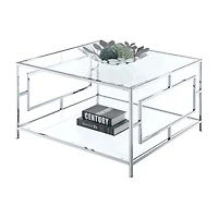 Convenience Concepts Metal Coffee Table