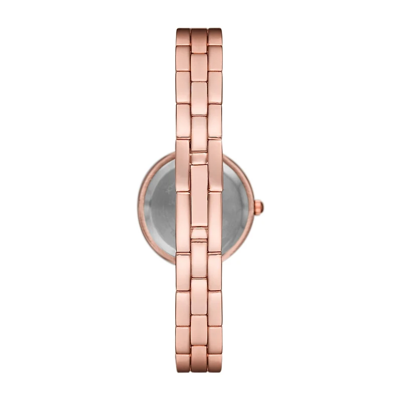 Geneva Ladies Womens Crystal Accent Rose Goldtone Bracelet Watch Fmdjm232