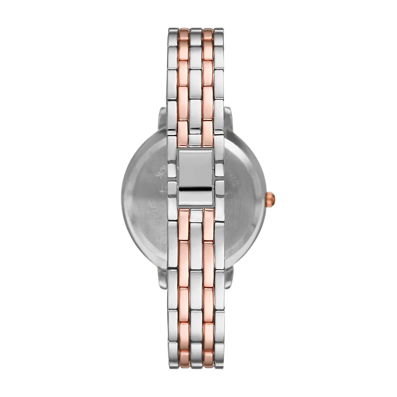 Geneva Womens Crystal Accent Two Tone Bracelet Watch Fmdjm236