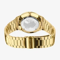 Bering Mens Gold Tone Stainless Steel Bracelet Watch 18940-732