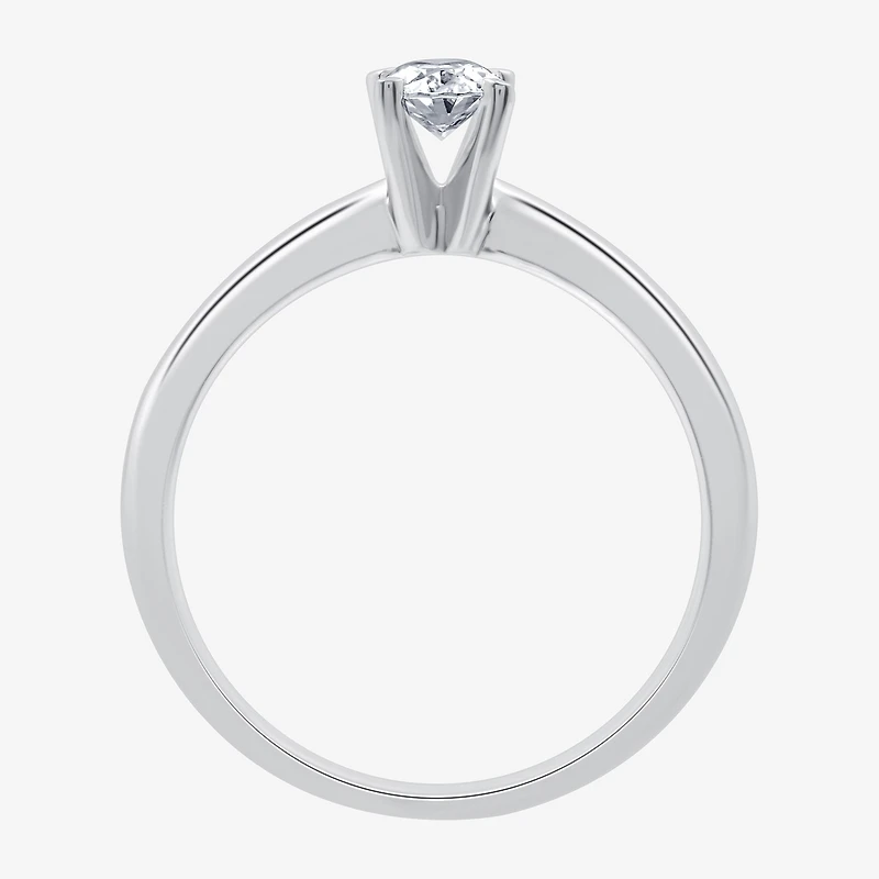 I Said Yes (H-I / I1) Womens 1 CT. T.W. Lab Grown White Diamond Sterling Silver Oval Bridal Set