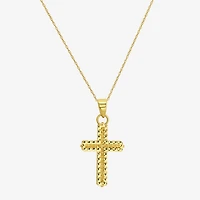 Womens 14K Gold Cross 2-pc. Jewelry Set