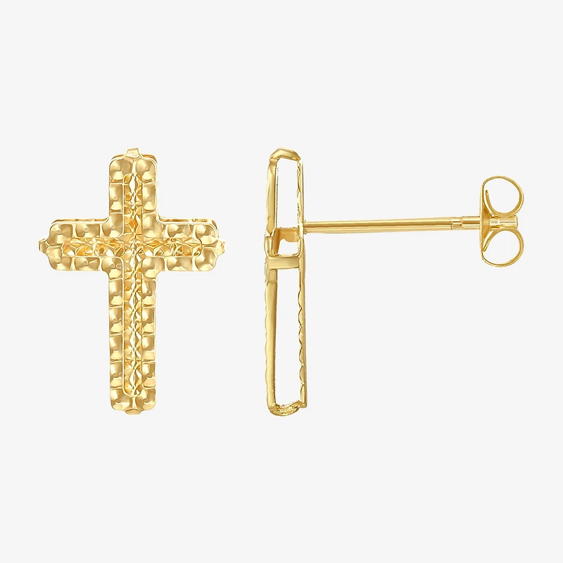 Womens 14K Gold Cross 2-pc. Jewelry Set