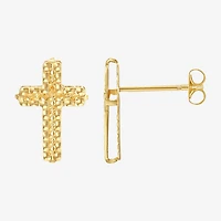Womens 14K Gold Cross 2-pc. Jewelry Set