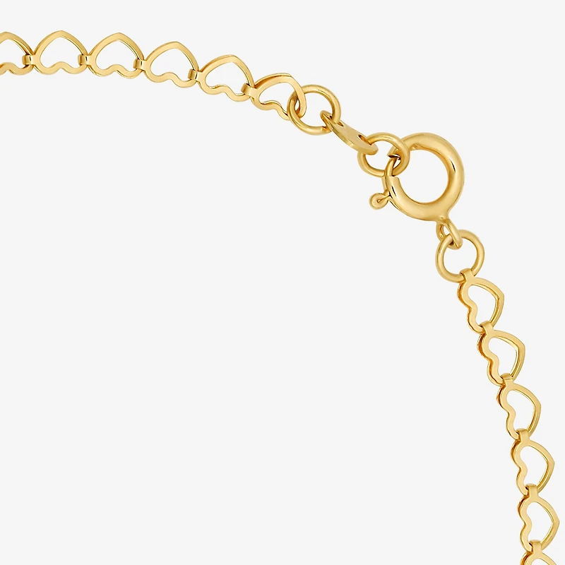 Womens 10K Gold Heart 2-pc. Jewelry Set