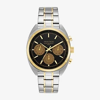Armitron Mens Silver Tone Stainless Steel Bracelet Watch 20-5625bktt