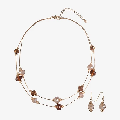 Mixit Gold Tone Womens 2-pc. Jewelry Set