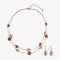 Mixit Gold Tone Womens 2-pc. Jewelry Set