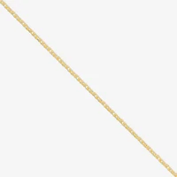 Mia Oro Womens 14K Gold 18 Inch Link Necklace