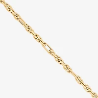 Mia Oro Womens 14K Gold 18 Inch Link Necklace