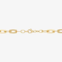 Mia Oro Womens 14K Gold 7.5 Inch Link Bracelet