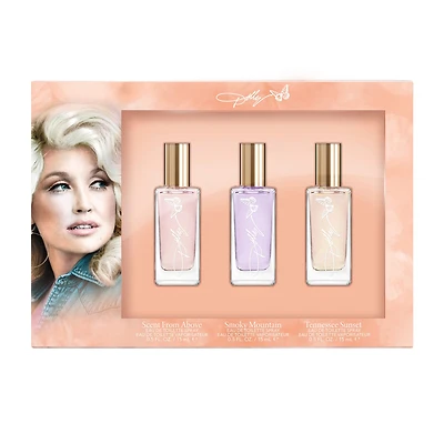 Dolly Parton Omni Eau De Toilette 3-Pc Gift Set ($45 Value) Perfume Set