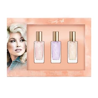 Dolly Parton Omni Eau De Toilette 3-Pc Gift Set ($45 Value) Perfume Set