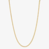 Mia Oro Womens 14K Gold 18 Inch Link Necklace