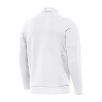 Antigua Generation Mens Mock Neck Long Sleeve Active Quarter-Zip Pullover