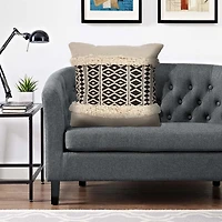 LR Home Ola Modern Square Throw Pillow