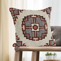 LR Home Pinki Transit Square Throw Pillow
