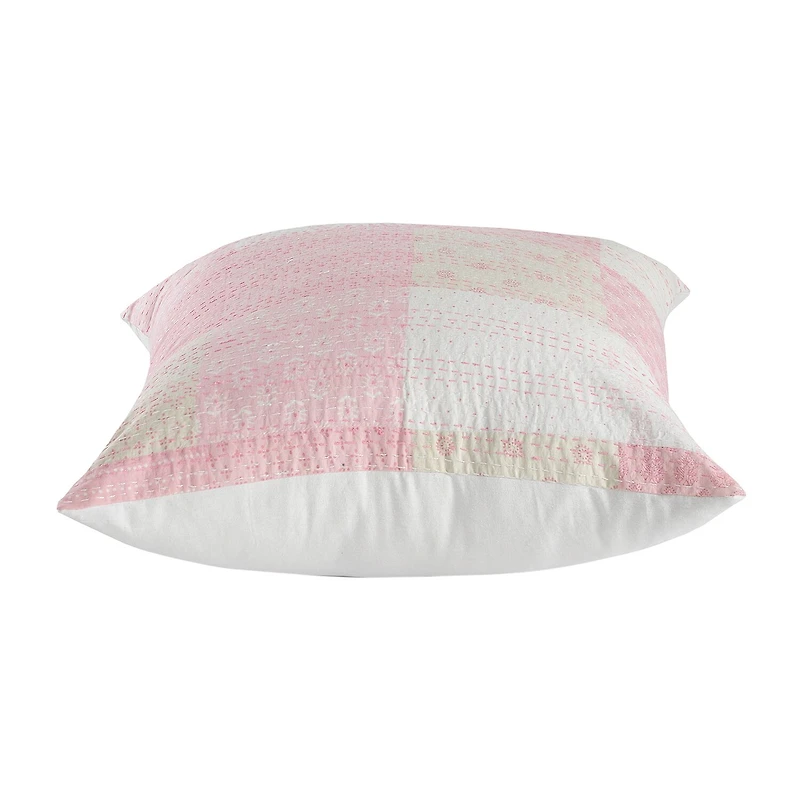 LR Home Mille Kantha Square Throw Pillow