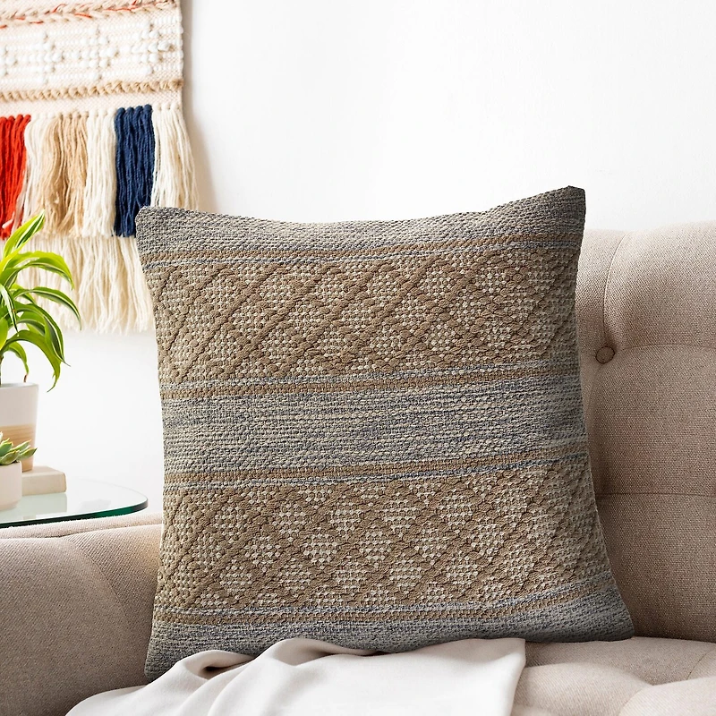 LR Home Harry Diamond Square Throw Pillow