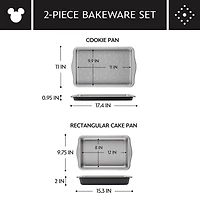 Farberware Disney Bake with Mickey Mouse 2-pc. Bakeware Set