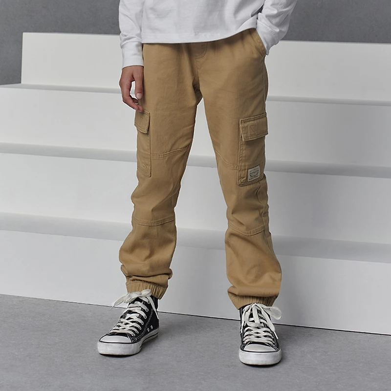 Levi's® Big Kid Boys Adjustable Waist Drawstring Cuffed Cargo Pant