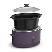 bella 6Qt Manual Slow Cooker, Fits-anywhere™ kitchenware